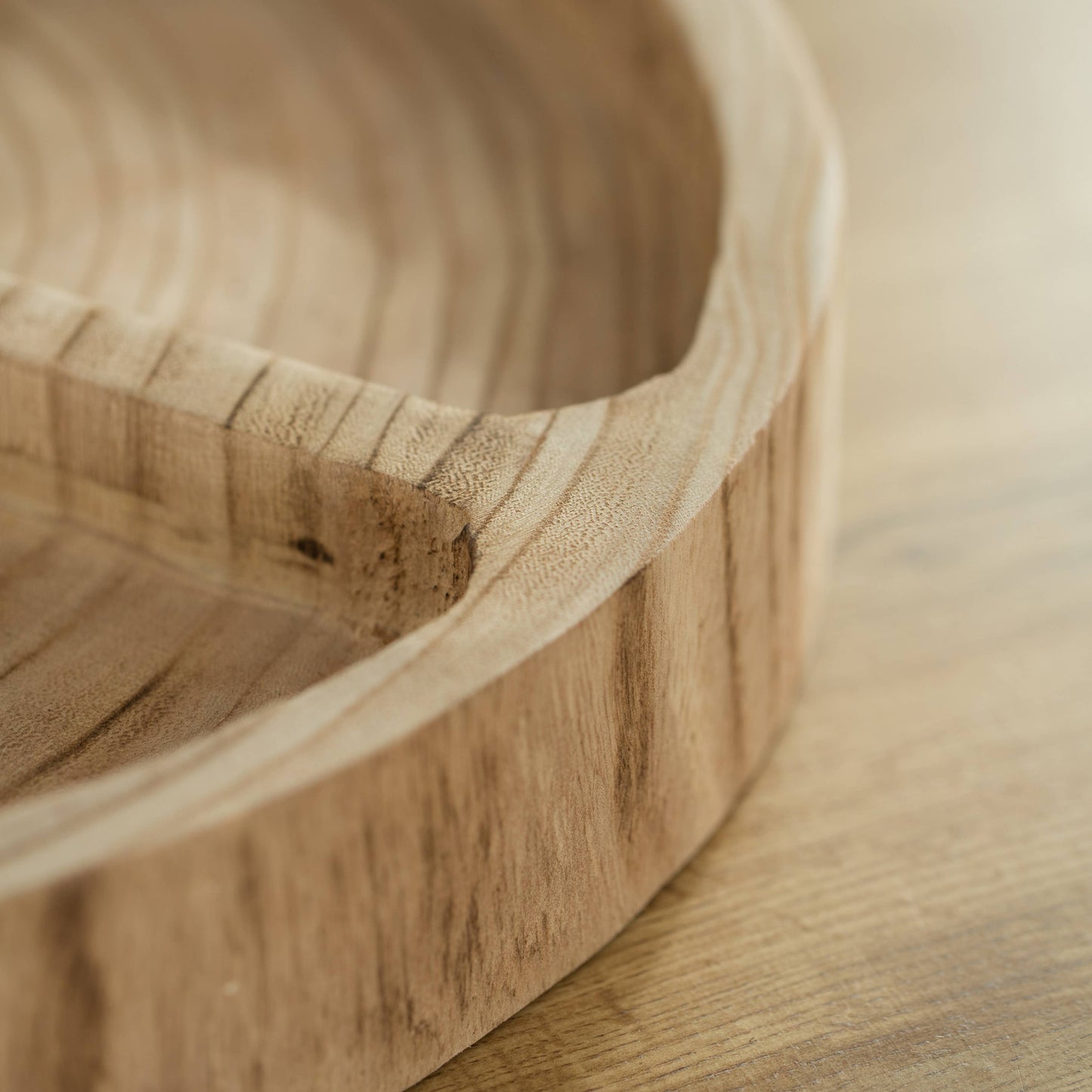 3 Sectional Round Snack Tray for Dining Table and Kitchen