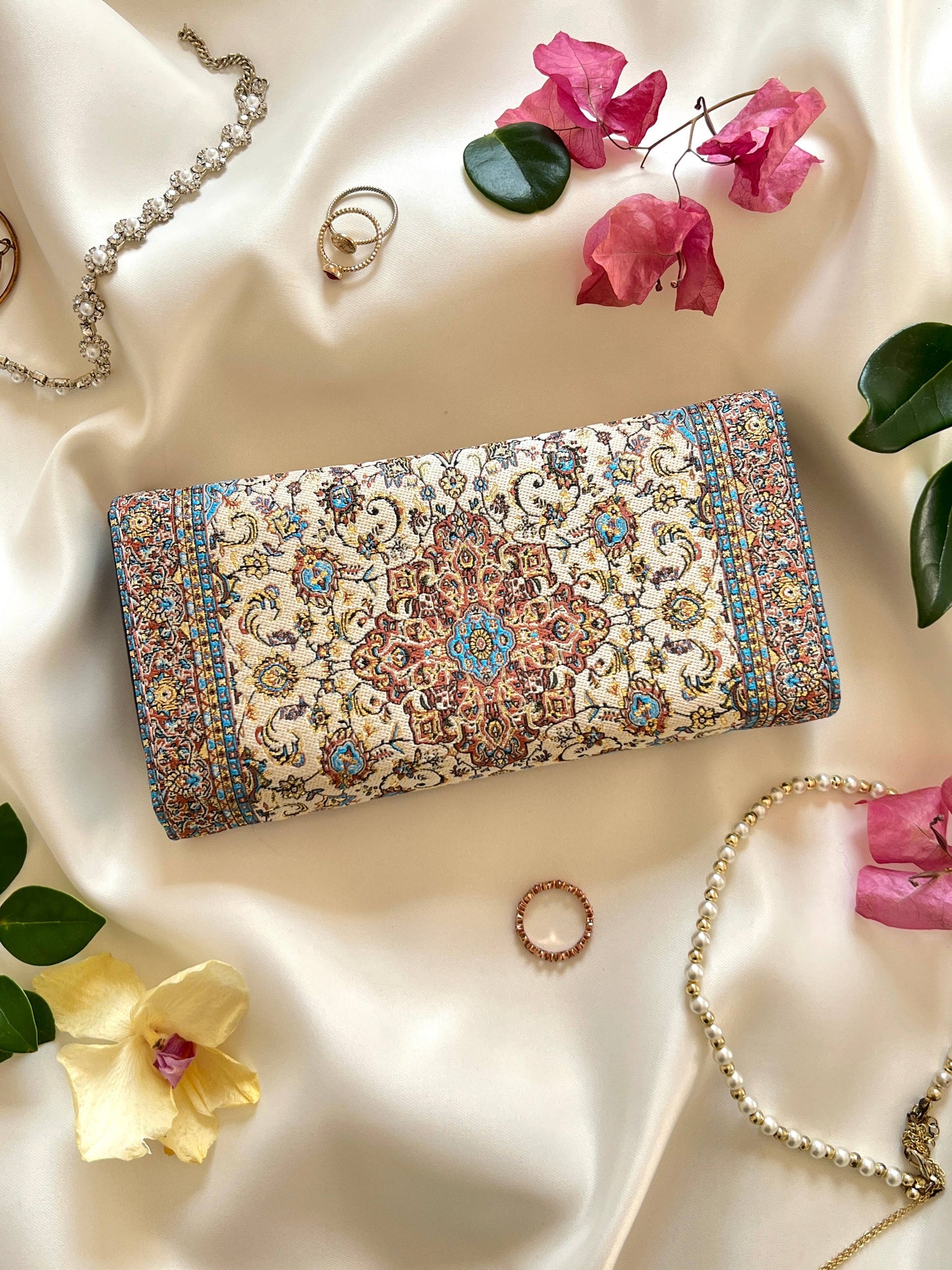 Handmade Vegan Wallet, Rug Design Wallet, Boho Wallet