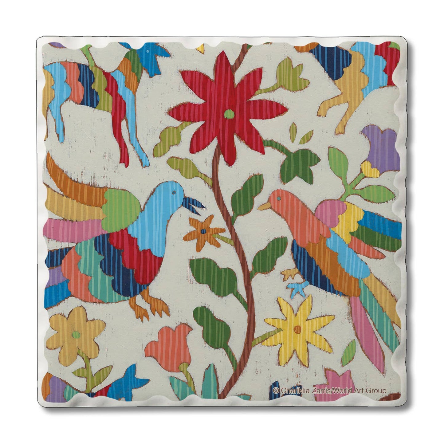 Thirstystone "Otomi Embroidery" Single Absorbent Coaster