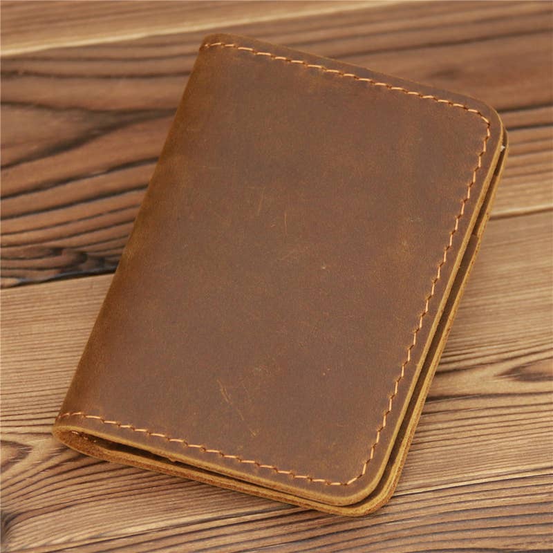 Genuine Leather Wallet, Handmade Wallet