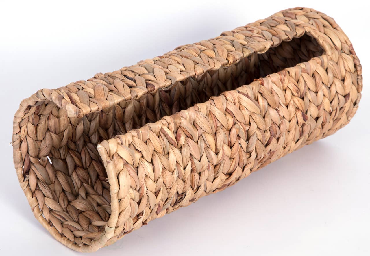 Wicker Water Tall Toilet Tissue Paper Holder - 4 Wide Rolls