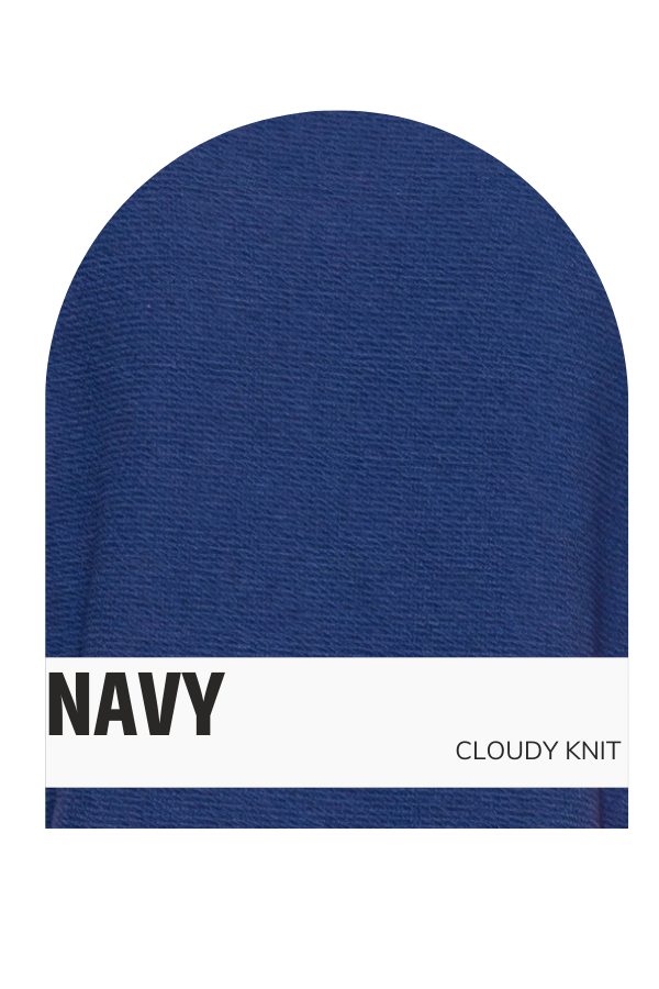 "TENNESSEE" CLOUDY KNIT LONG SLEEVE GRAPHIC TOP
