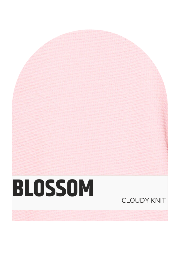 "TENNESSEE" CLOUDY KNIT LONG SLEEVE GRAPHIC TOP