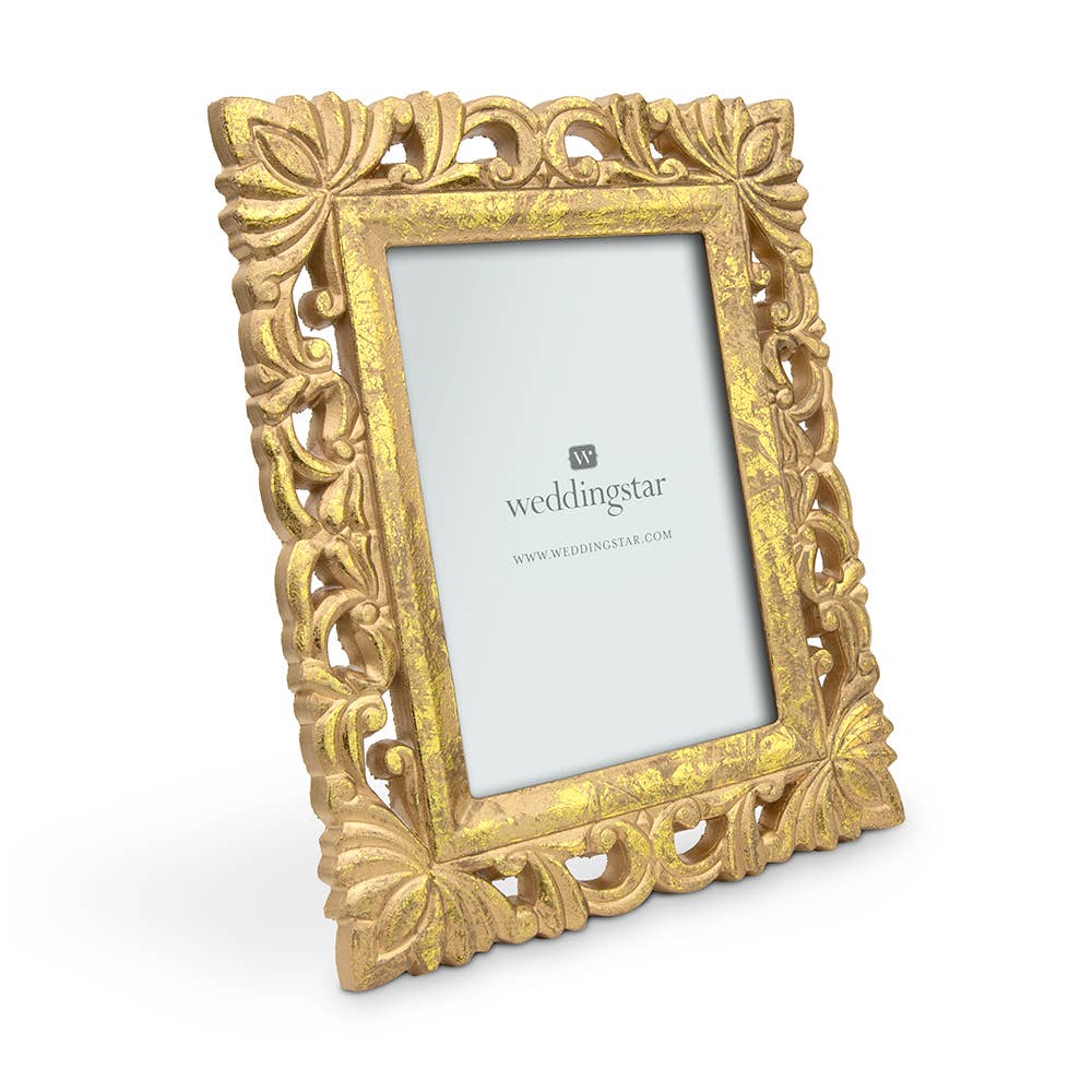 Gold Ornate Wood Decorative Picture Frame