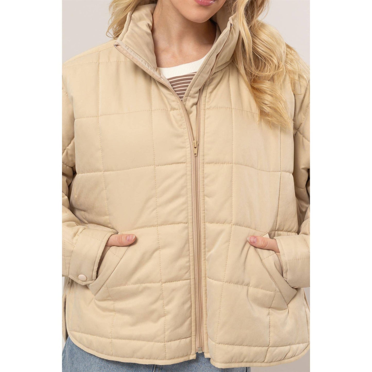 Quilted Puffer Jacket