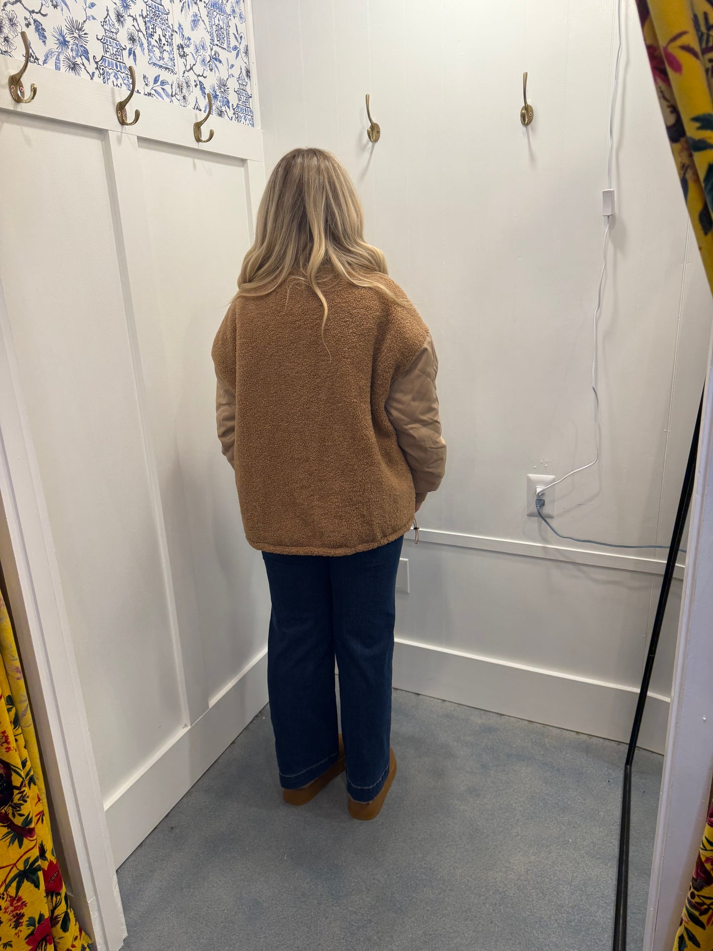 Reversible Fur Puffer Jacket