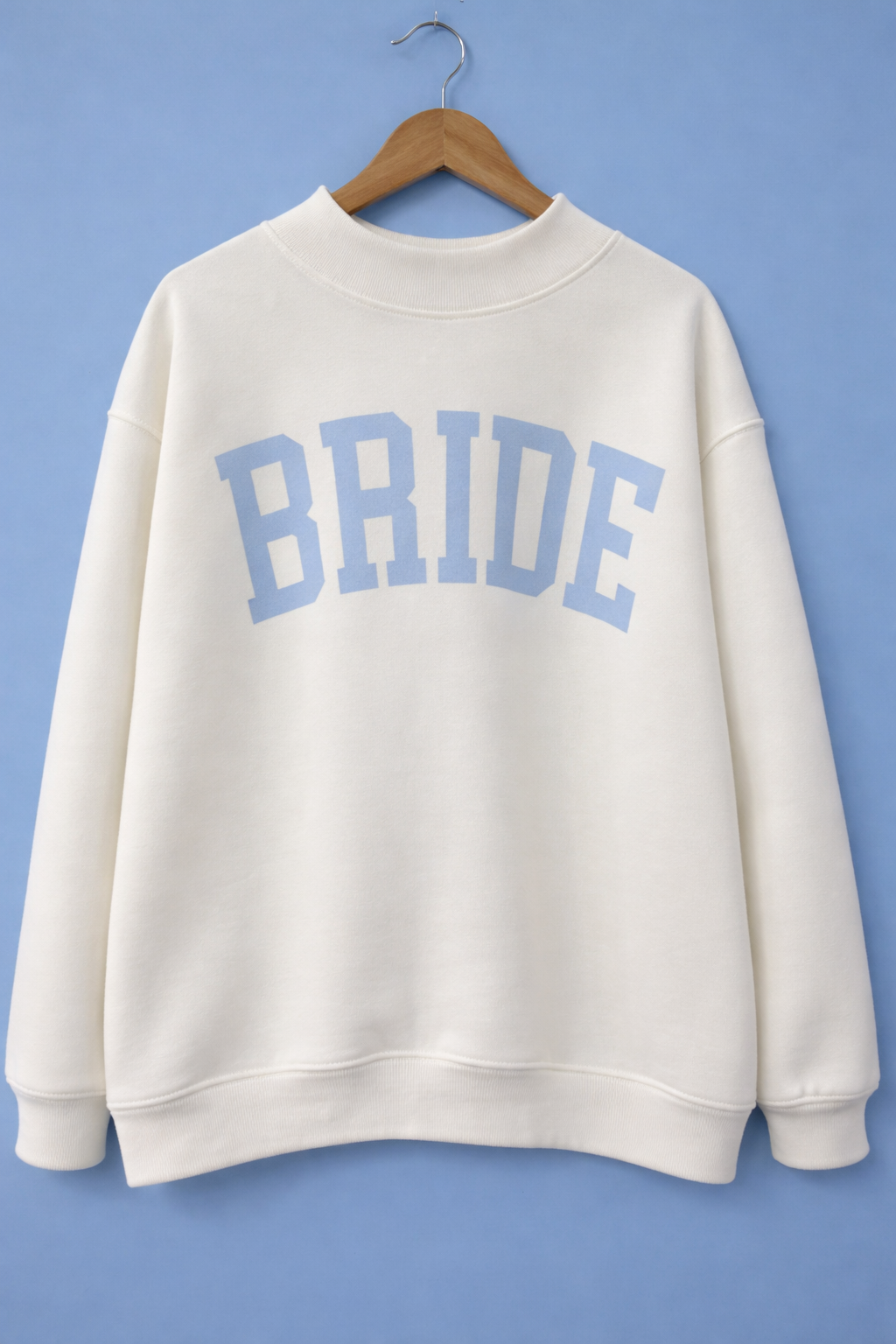 BRIDE/FIANCE Reversible Mockneck