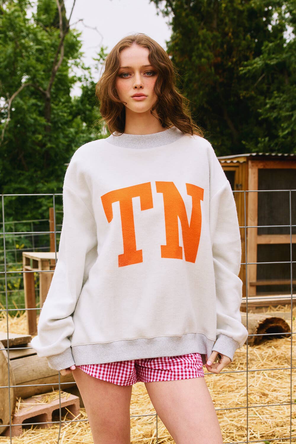 TENNESSEE  'TENNESSEE & TN' Reversible Mockneck