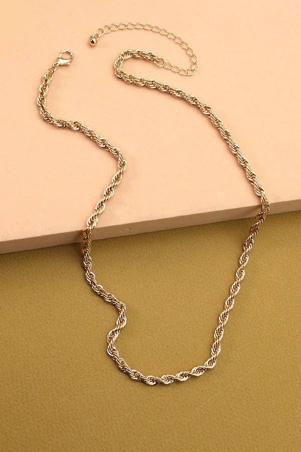 CLASSIC ROPE CHAIN NECKLACE
