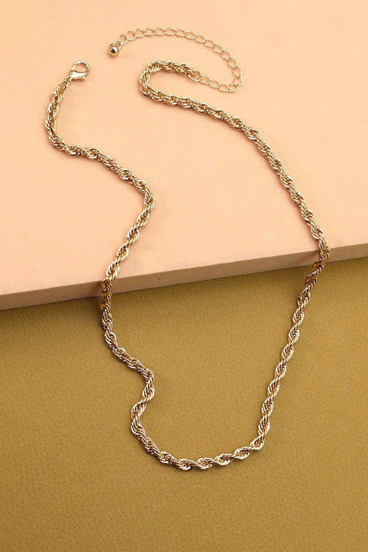 CLASSIC ROPE CHAIN NECKLACE