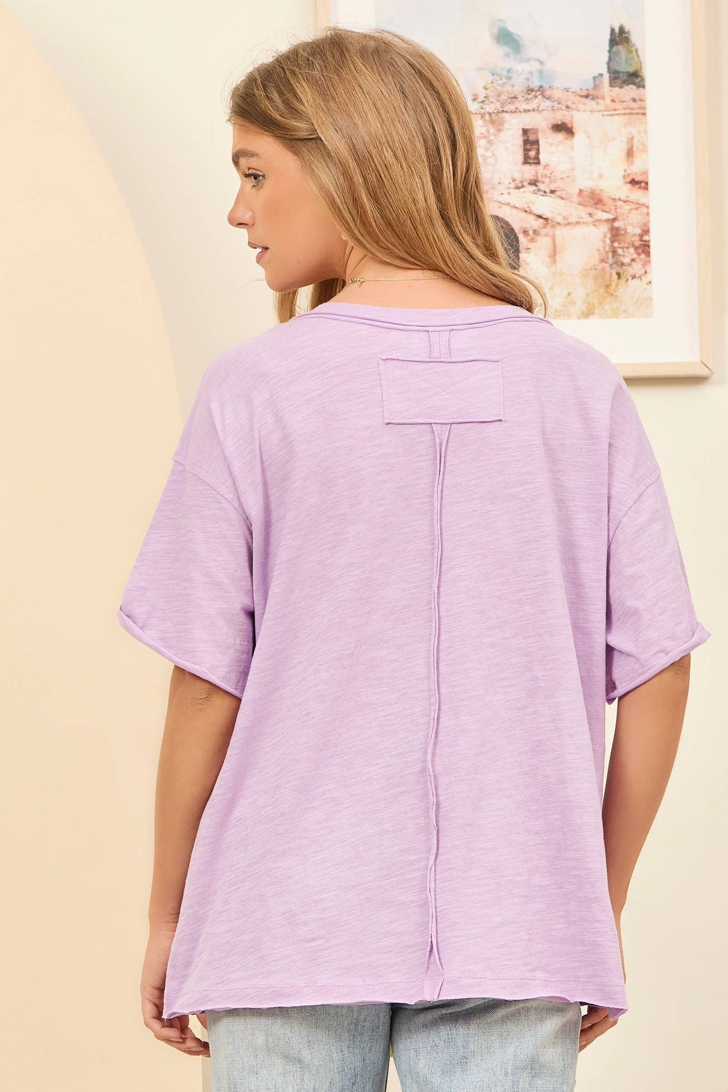 Basic Short Sleeve Cotton Top
