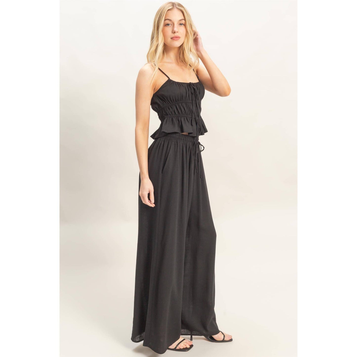 Tiered Tank & Palazzo Set (Sold as Separates)