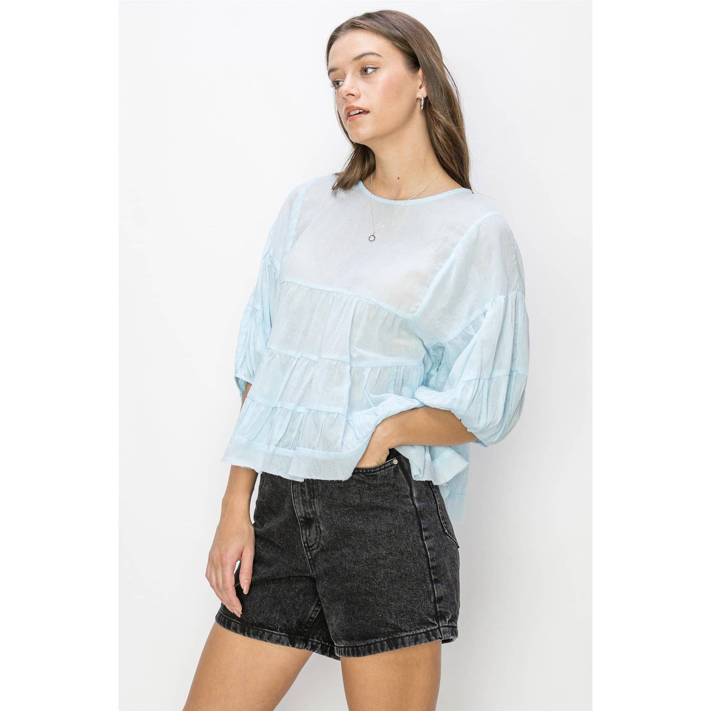 Pure Love Babydoll Blouse