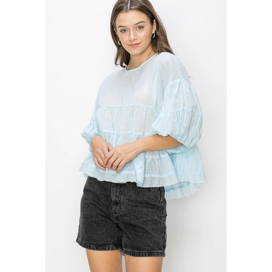 Pure Love Babydoll Blouse