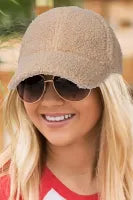 Sherpa Teddy Baseball Cap