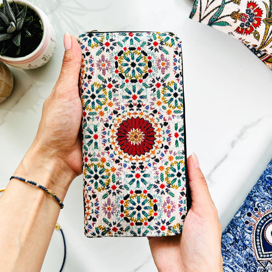 Boho Wallet for Women, Handmade Wallet for Women