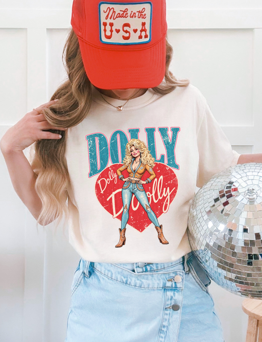 Dolly Red Heart T-Shirt