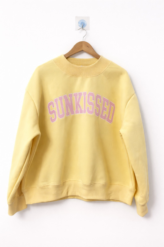 SUNKISSED Embroidered Mockneck/Shorts Set