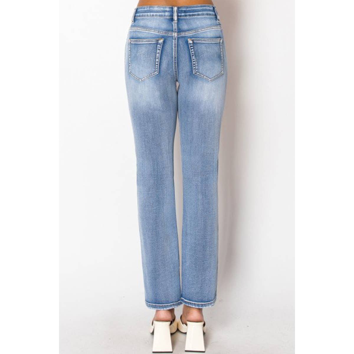 POTASSIUM WASH STRAIGHT JEAN