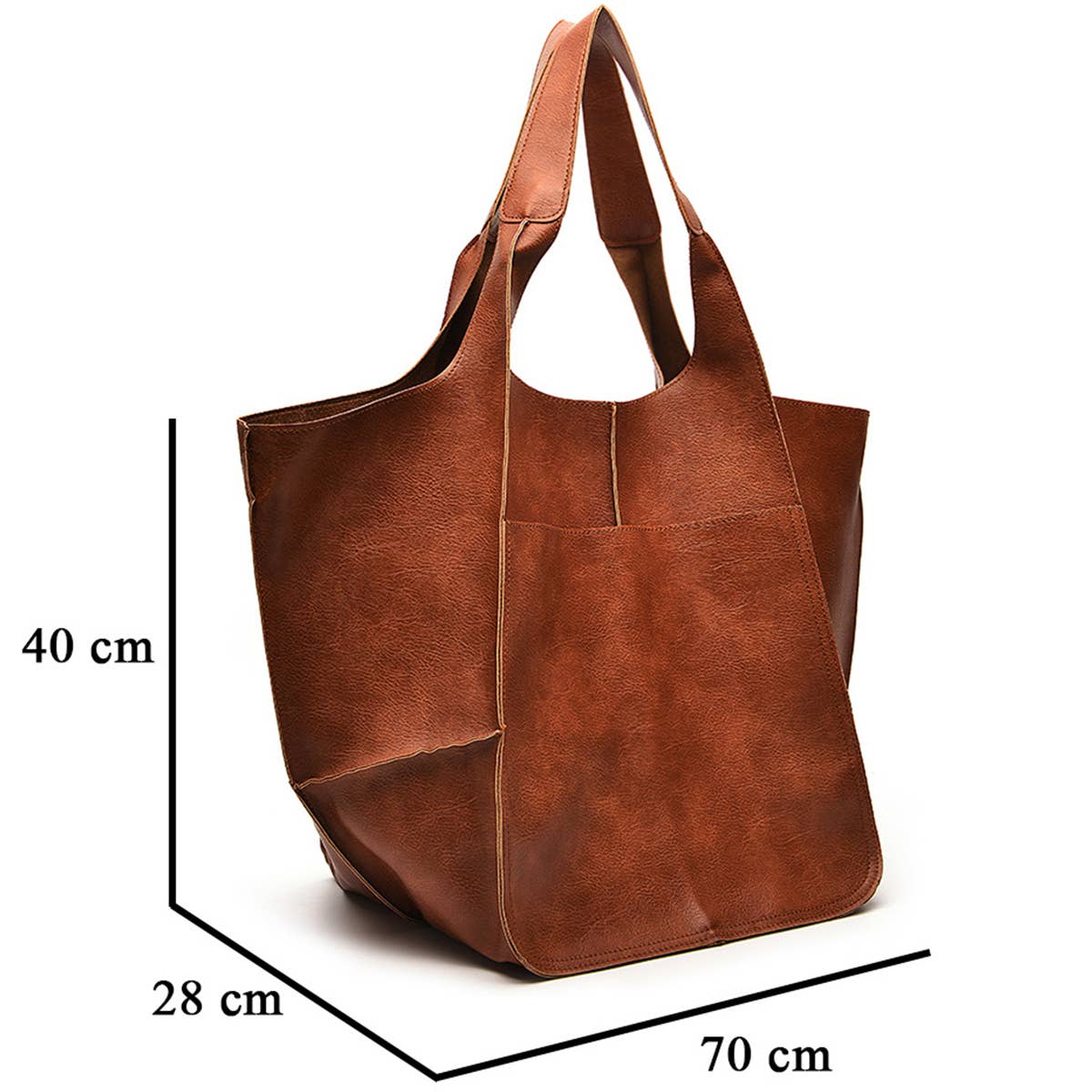 VINTAGE TOTE BAG WITH SPACIOUS STORAGE CAPACITY