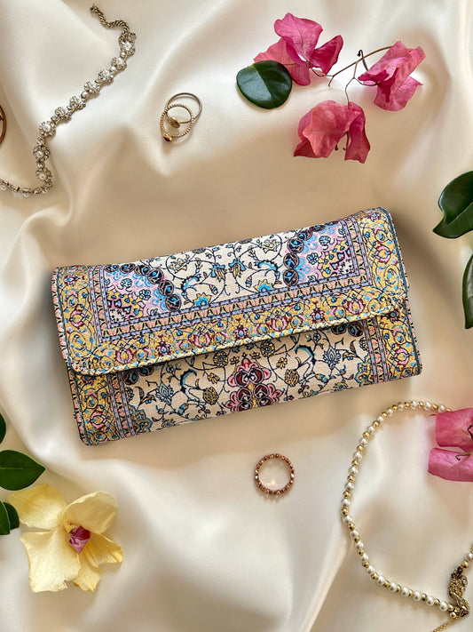 Handmade Vegan Wallet, Rug Design Wallet, Boho Wallet