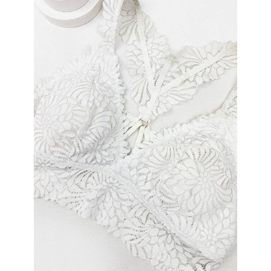Floral lace Wireless comfort Bralette