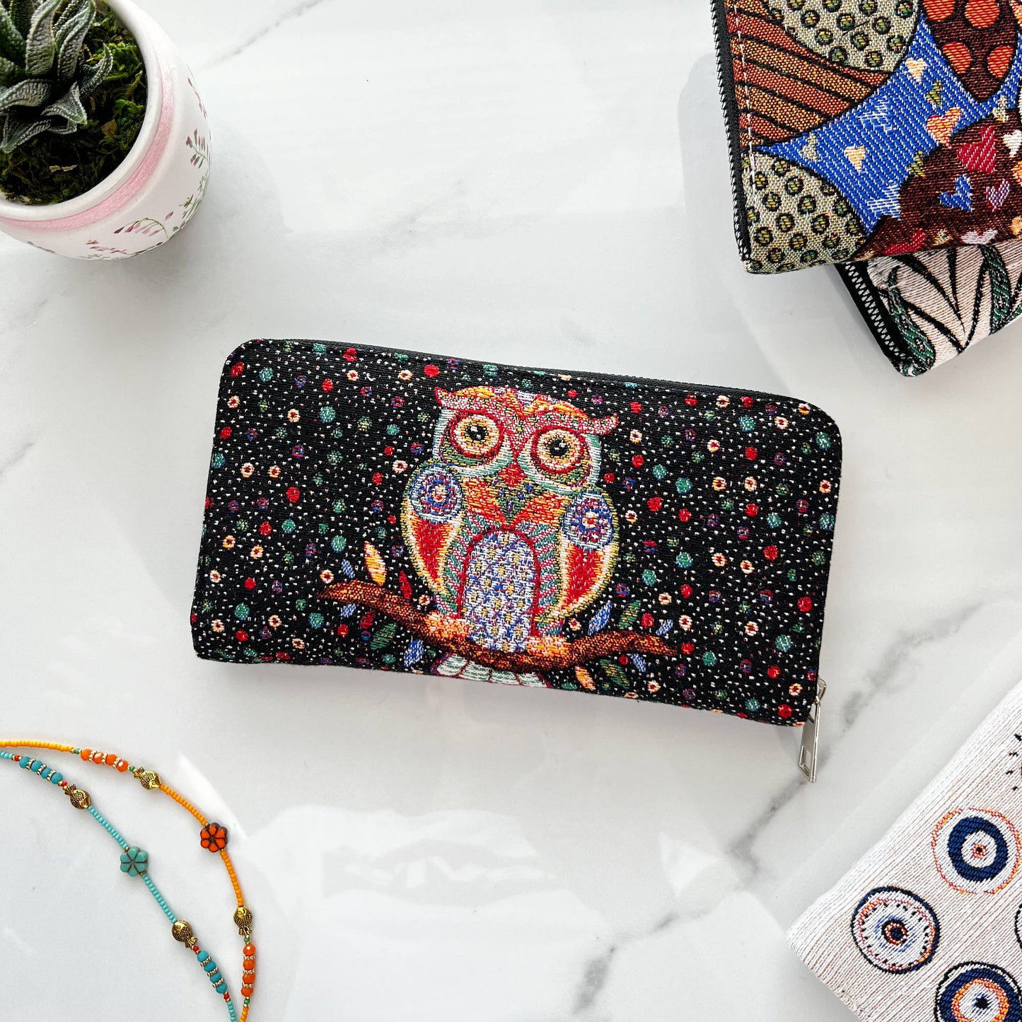 Cute Wallet for Women, Handmade Wallet, Boho Wallet
