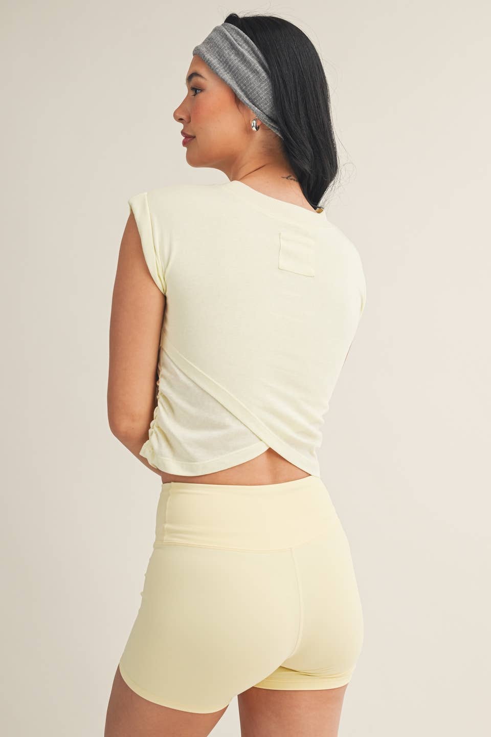 Slub Crossover Top