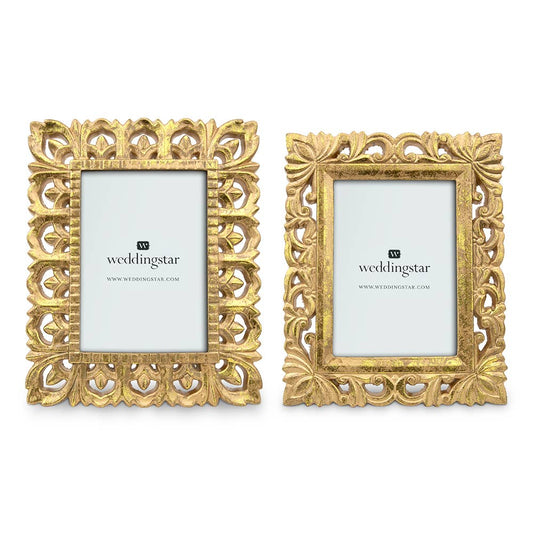 Gold Ornate Wood Decorative Picture Frame