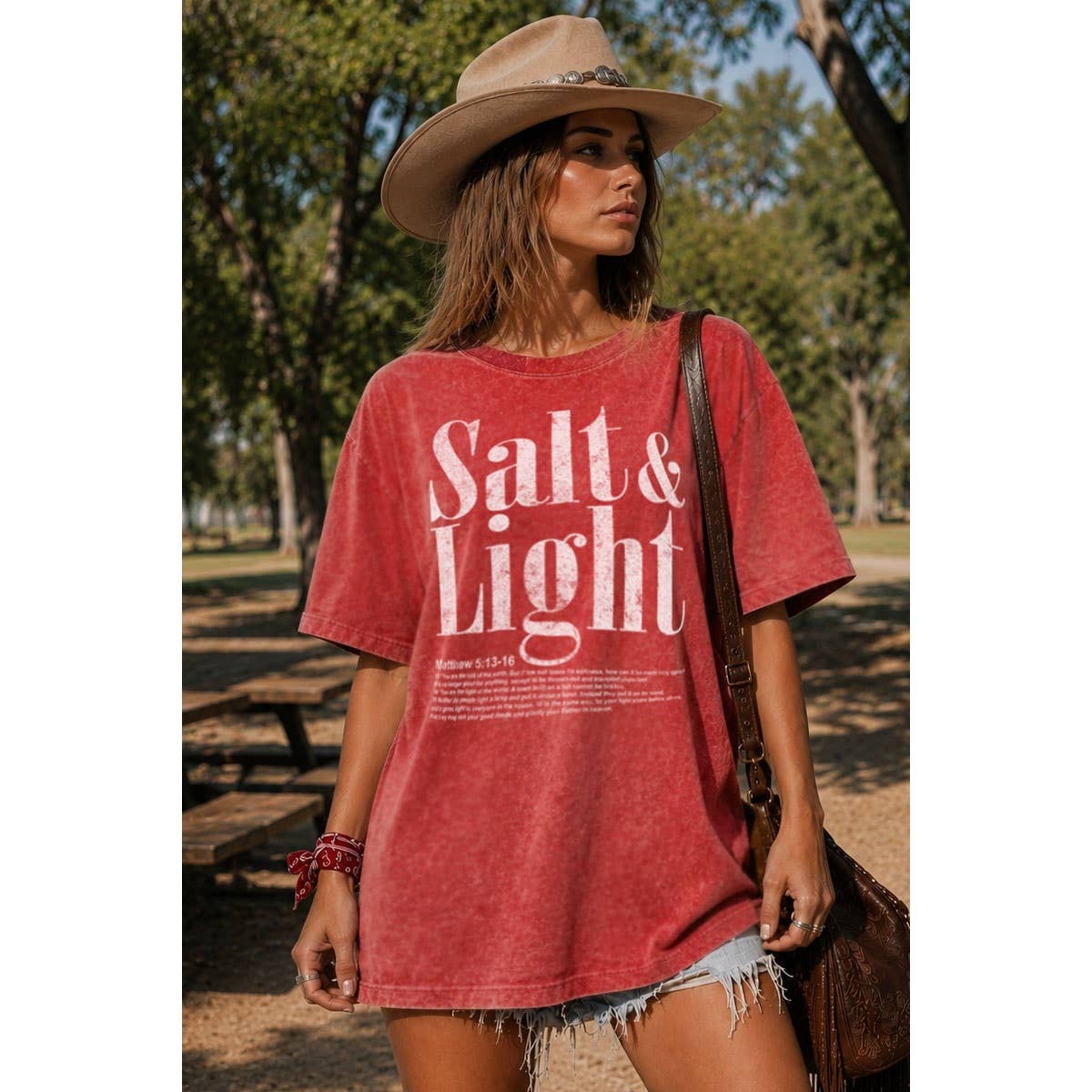 SALT N LIGHT OVERSIZED MINERAL GRAPHIC TEE