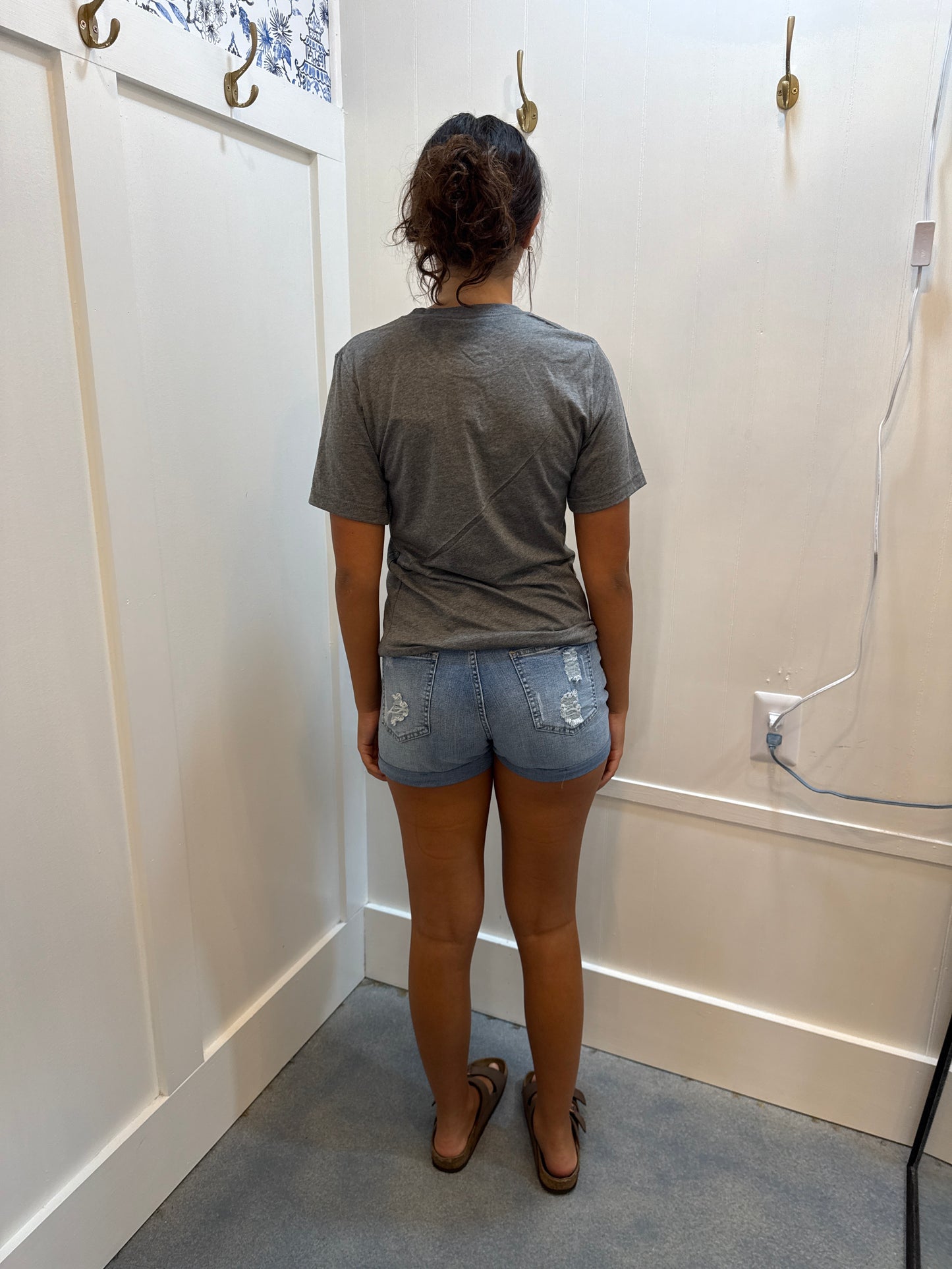 Tennessee Mountains Tee - Deep Heather Gray