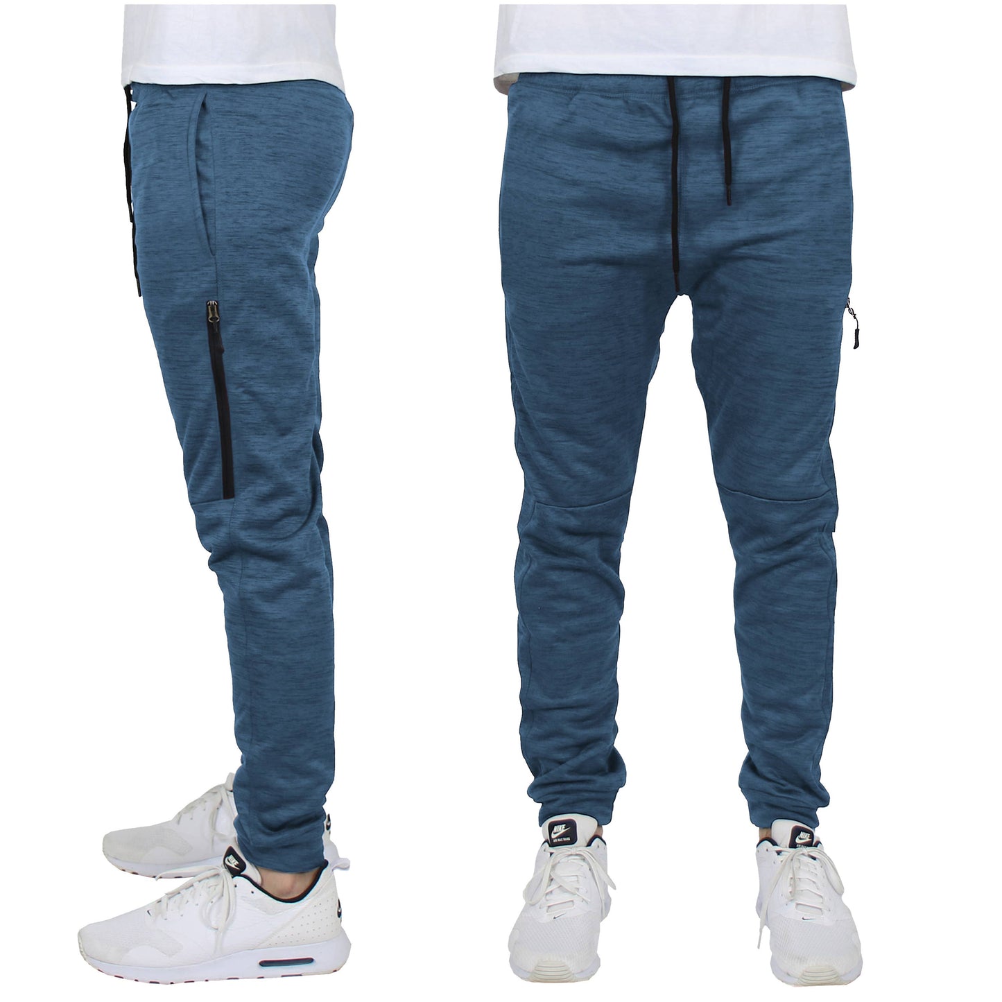 Men's Slim Fit Fleece-Lined Tech Joggers
