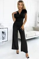 V-Neck Dolman Sleeves Jumpsuit