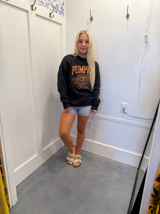 Pumpkin Spice Graphic Sweatshirt