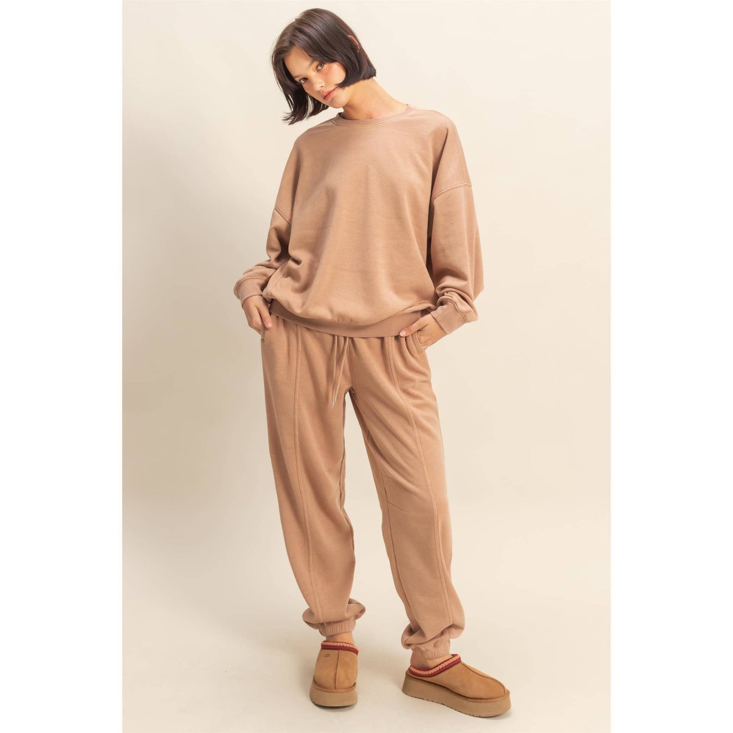 Drawstring Waist Ultra Comfy Sweatpants