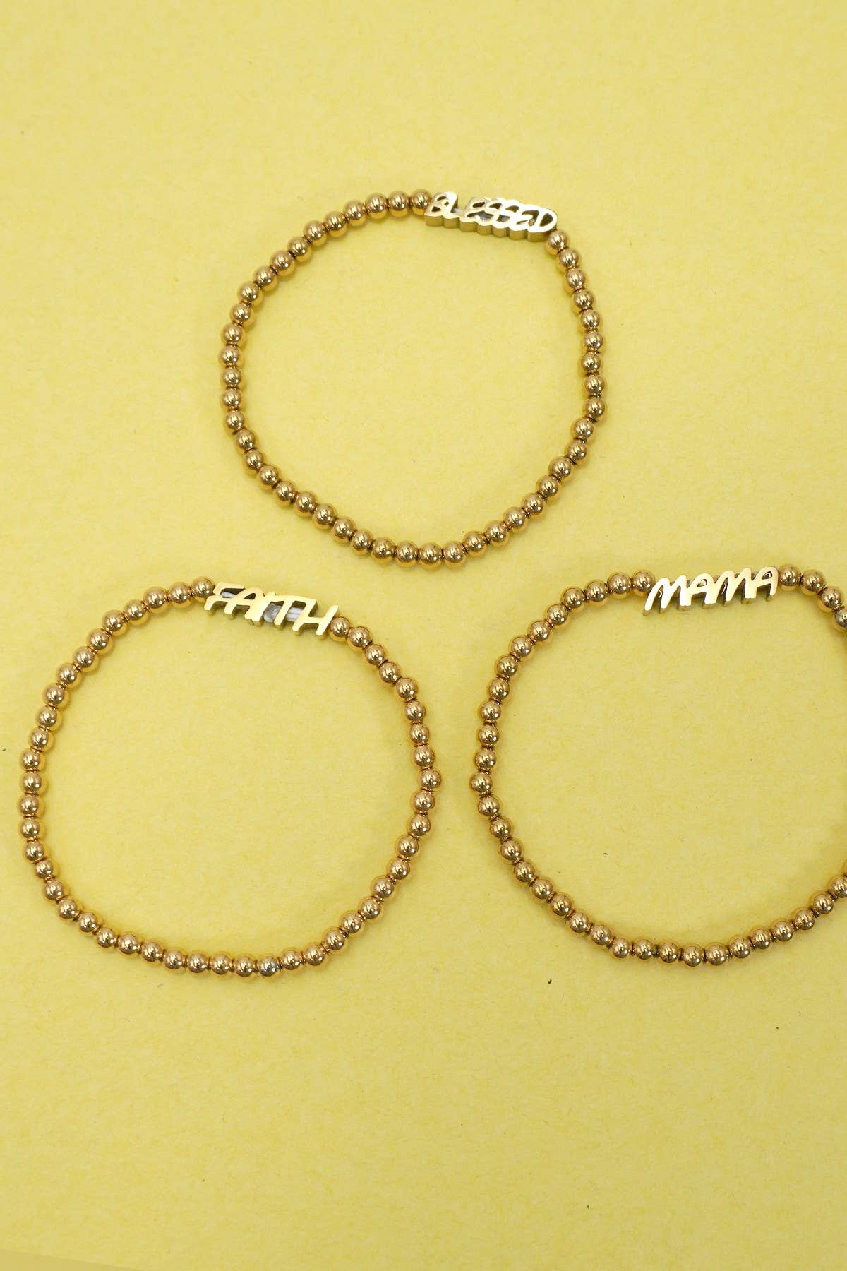 STAINLESS STEEL WATERPROOF TARNISH FREE BRACELET