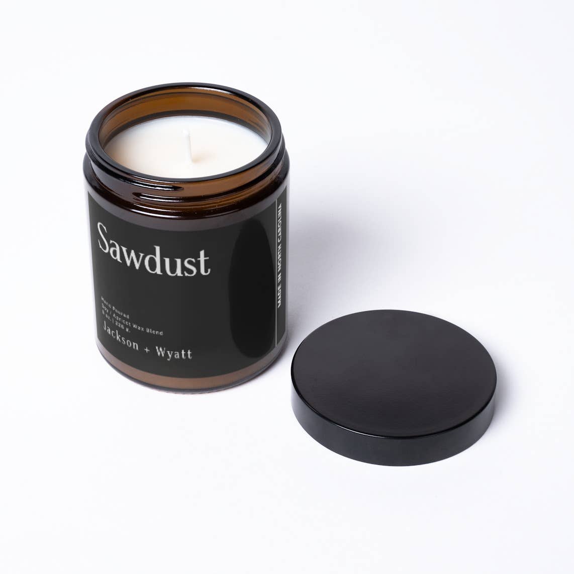 Sawdust Candle - 8oz - Hand Poured in North Carolina