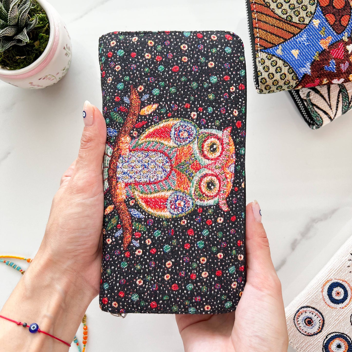 Cute Wallet for Women, Handmade Wallet, Boho Wallet