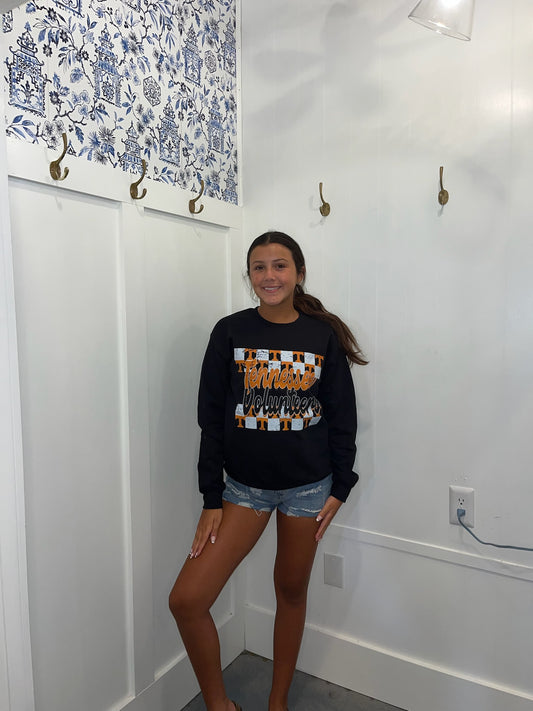 Blackout Tennessee Graphic Crewneck Sweatshirt