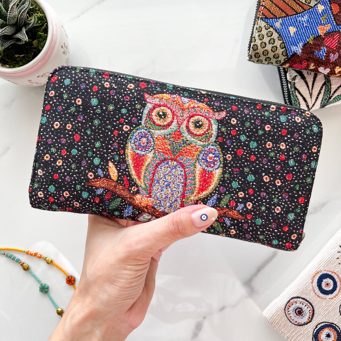 Cute Wallet for Women, Handmade Wallet, Boho Wallet