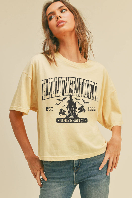 Halloween Town University Graphic Tee
