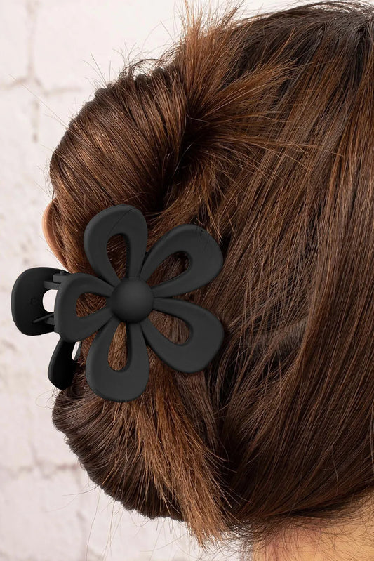 Sweet Hollowed Flower Shape Claw Clip