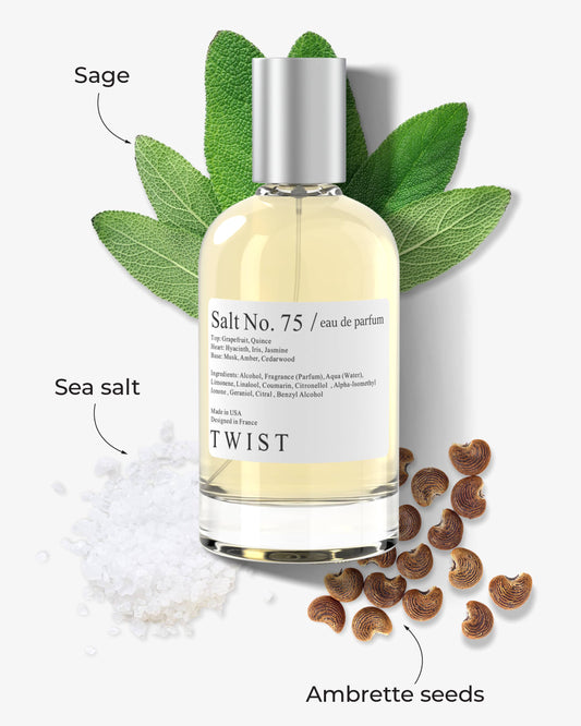 Twist Salt No. 75 Inspired by J.M. Wood Sage & Sea Salt