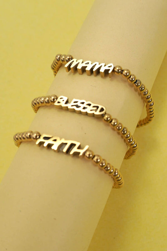STAINLESS STEEL WATERPROOF TARNISH FREE BRACELET