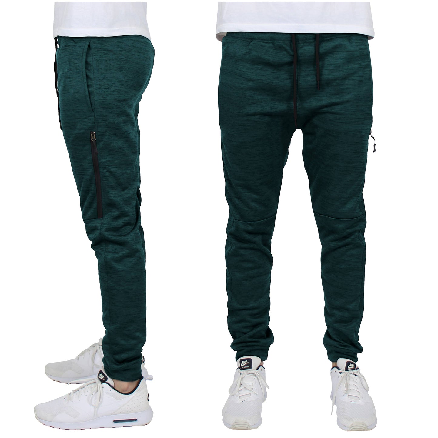 Men's Slim Fit Fleece-Lined Tech Joggers