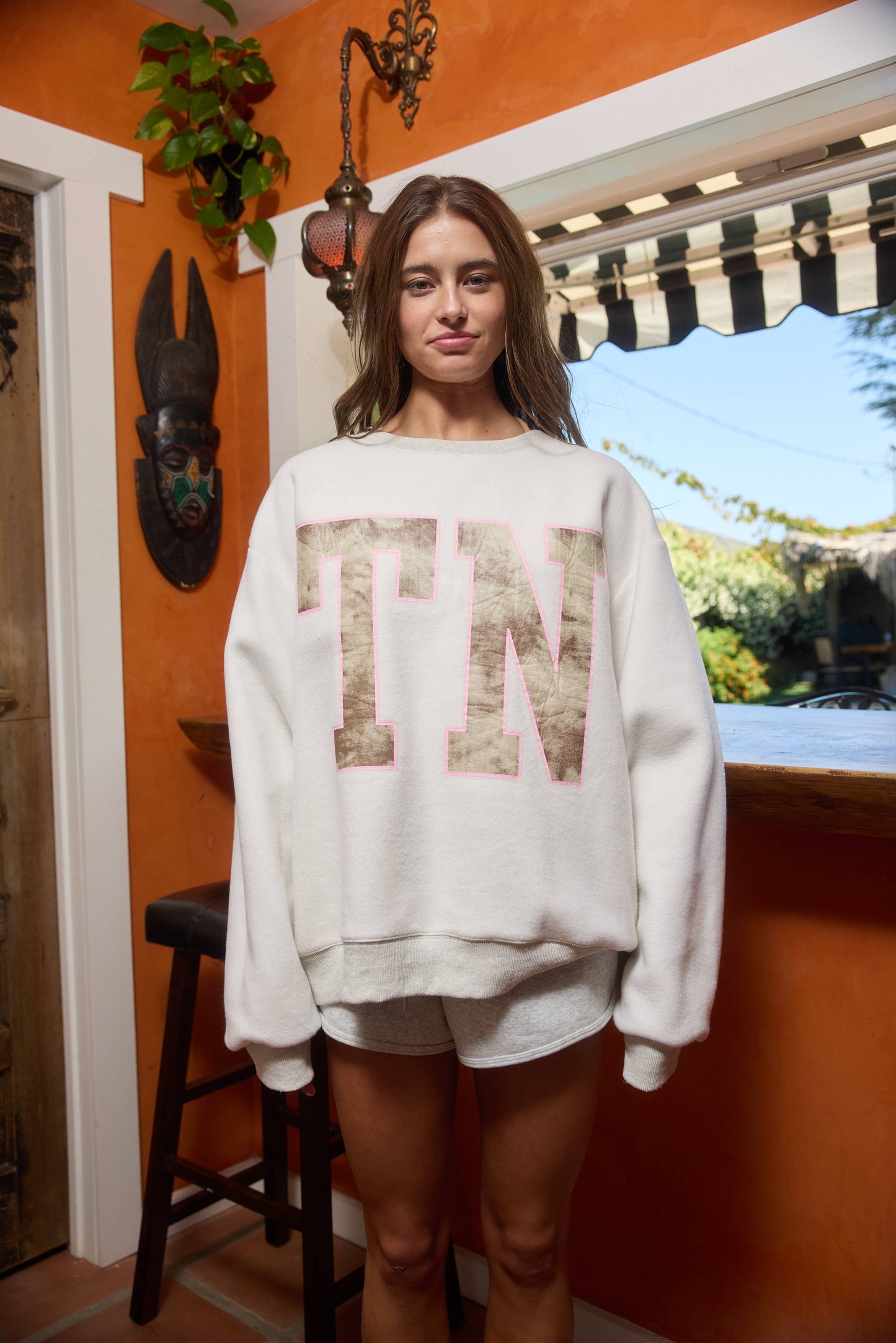 TENNESSEE Camo Reversible Varsity Fleece Sweatshirt