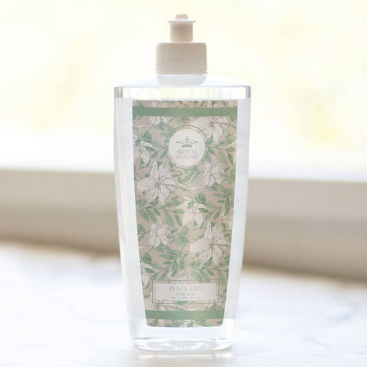 Peace Lily Dish Soap   Lemon Scented   16.9 oz