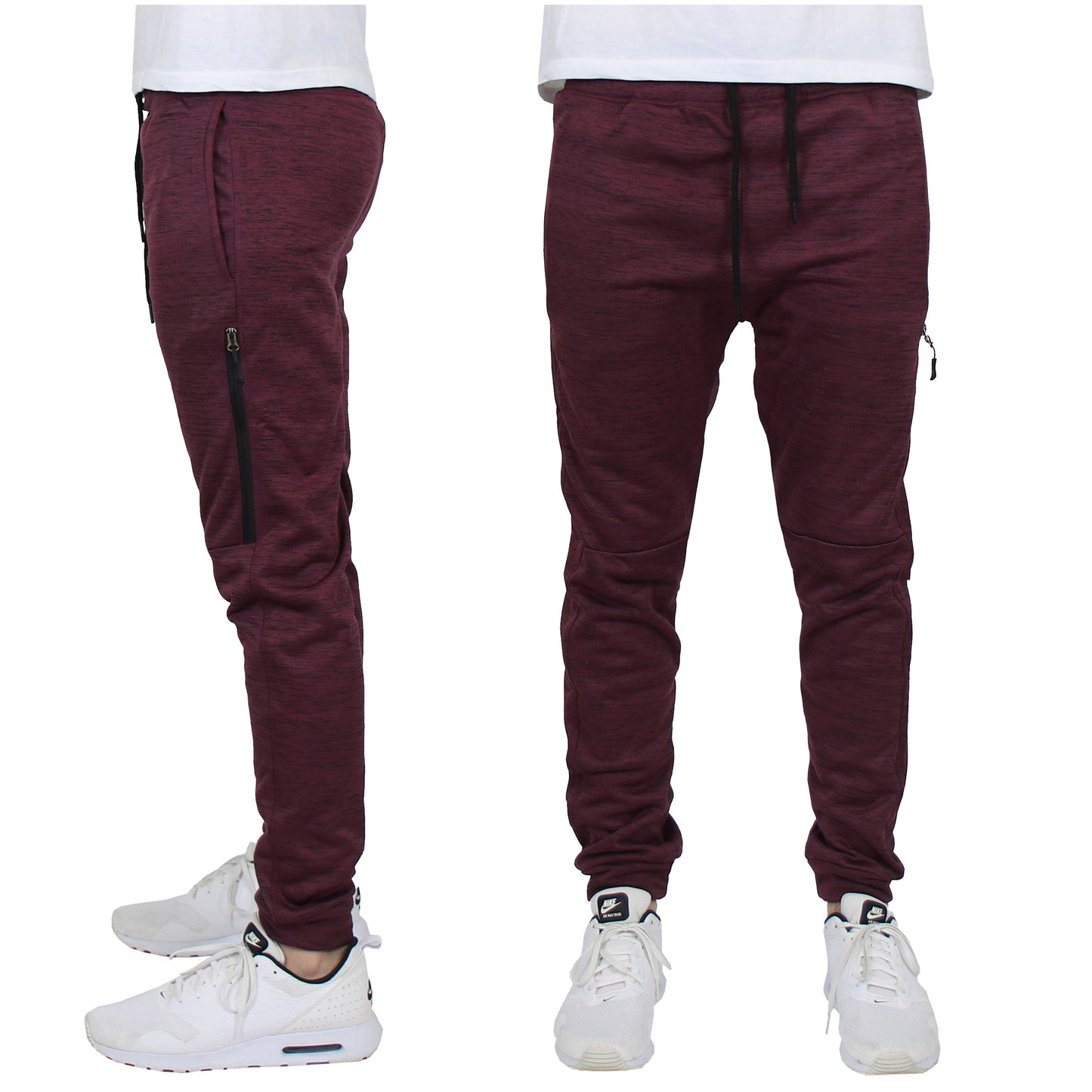 Men's Slim Fit Fleece-Lined Tech Joggers