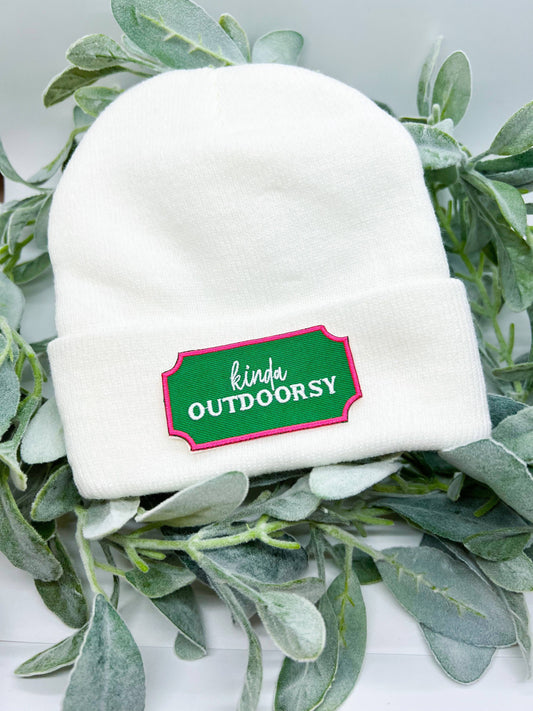 Kinda outdoorsy beanie