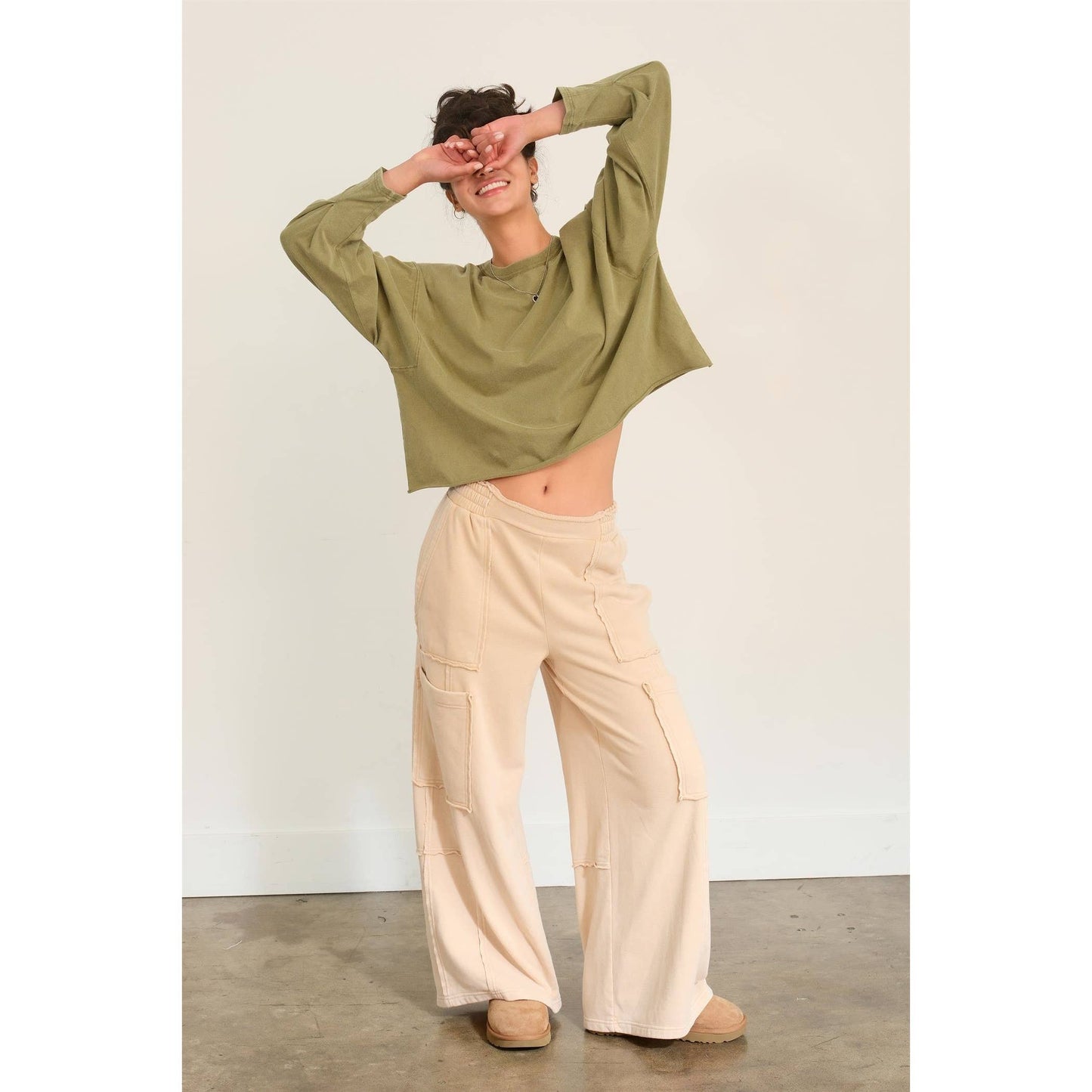 OVERSIZED UTILITY SWEATPANTS